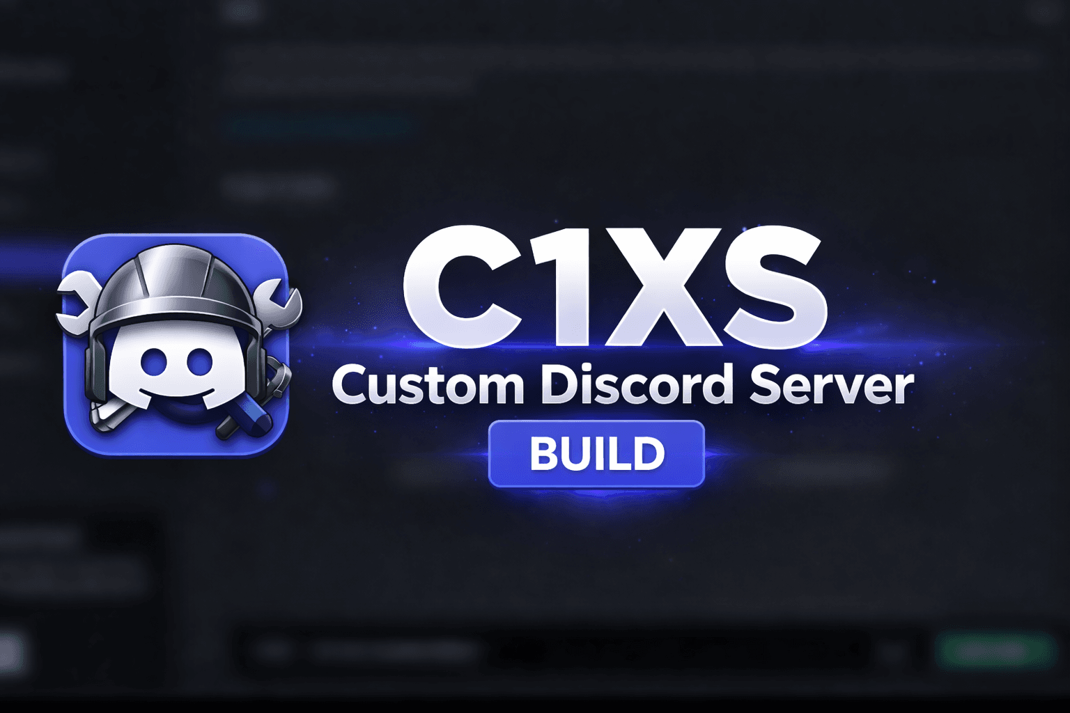 C1XS Studios — Custom Discord Server Build preview 1