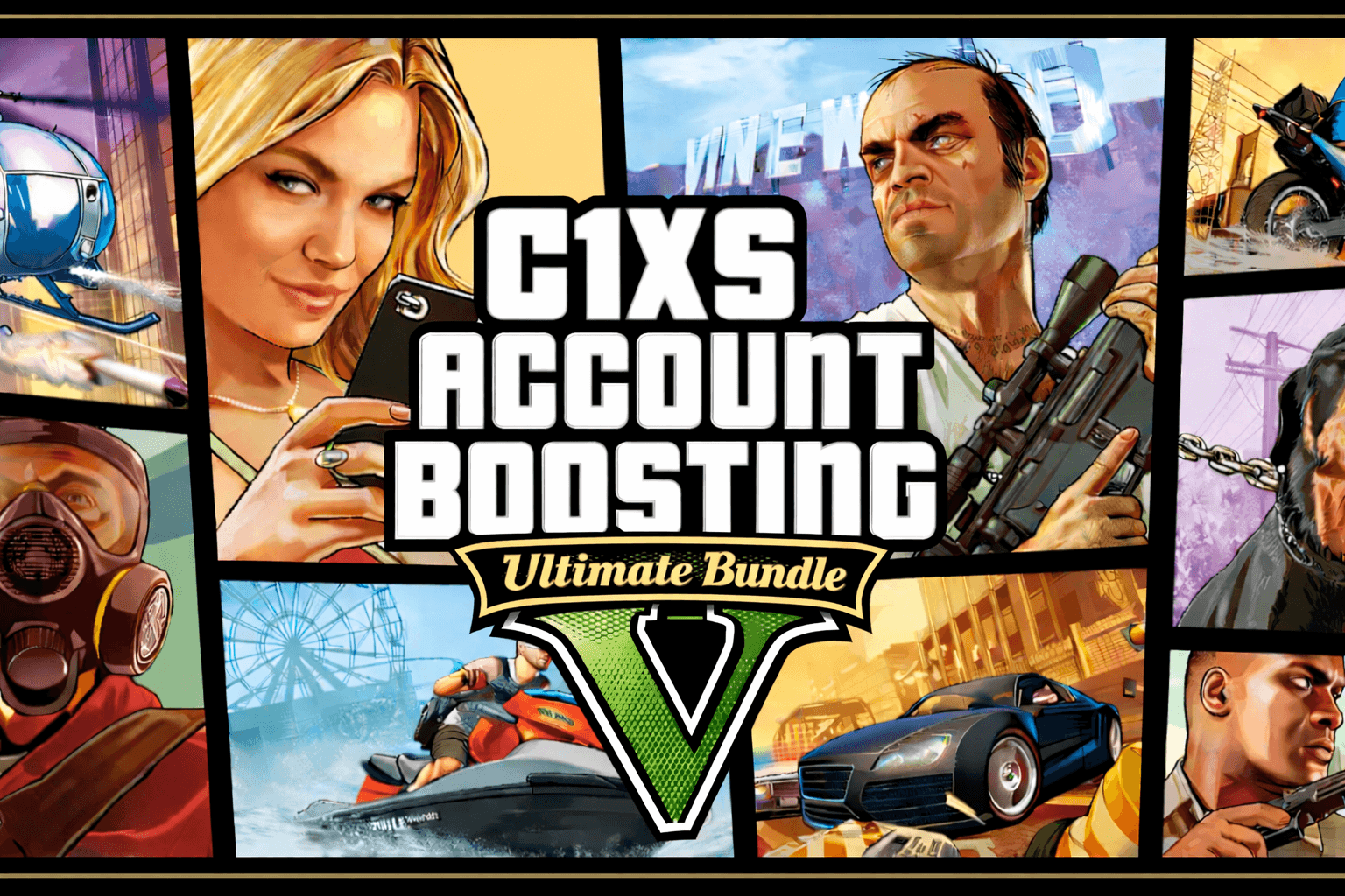 GTA V Account Boosting — C1XS Ultimate Bundle preview 1